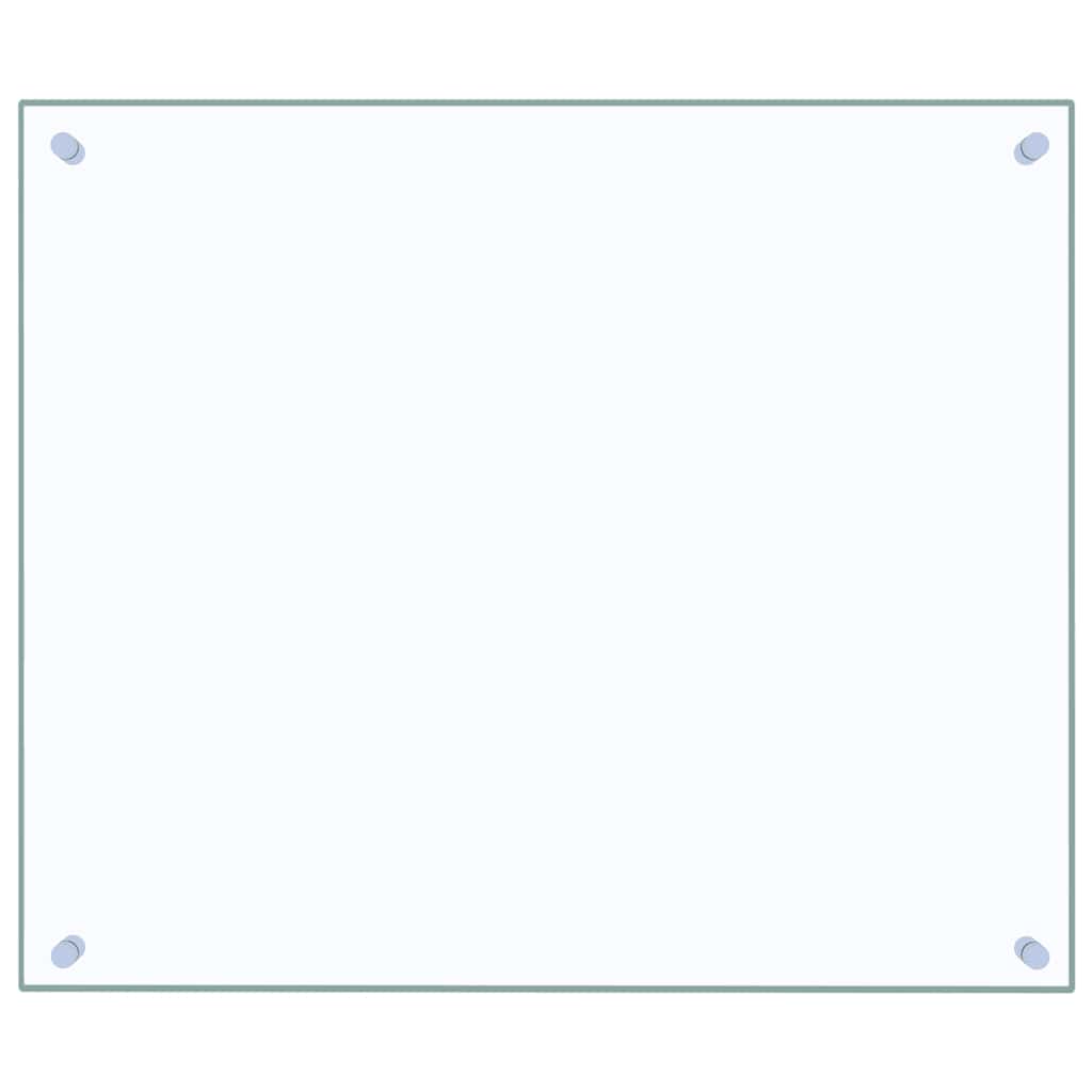 Läpinäkyvä keittiön roiskesuojat Ikovics 70x60cm (2 kpl karkaistu lasi)