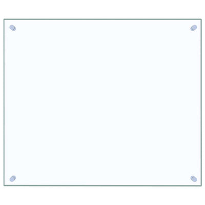 Läpinäkyvä keittiön roiskesuojat Ikovics 70x60cm (2 kpl karkaistu lasi)