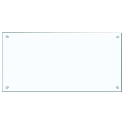 Läpinäkyvä keittiön roiskesuojat Ikovics 80x40cm (2 kpl karkaistu lasi)