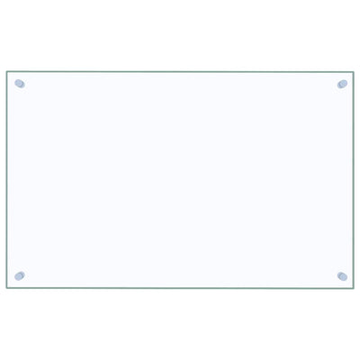 Läpinäkyvä keittiön roiskesuojat Ikovics 80x50cm (2 kpl karkaistu lasi)