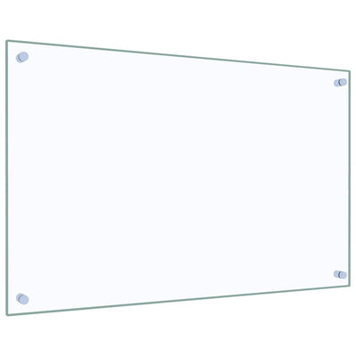 Läpinäkyvä keittiön roiskesuojat Ikovics 80x50cm (2 kpl karkaistu lasi)