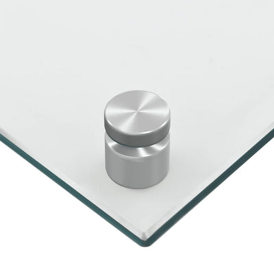 Läpinäkyvä keittiön roiskesuojat Ikovics 80x50cm (2 kpl karkaistu lasi)