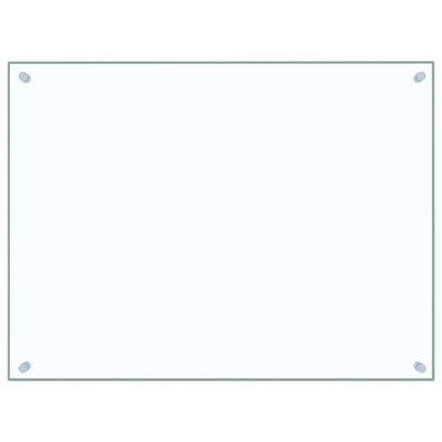 Läpinäkyvä keittiön roiskesuojat Ikovics 80x60cm (2 kpl karkaistu lasi)