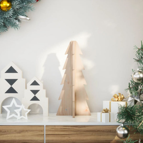 Puinen koristejoulukuusi Crezante 49cm (mänty)