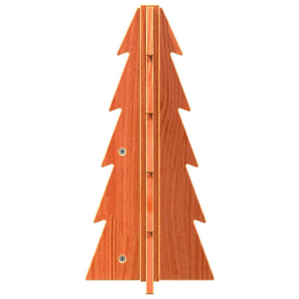 Vahanruskea puinen koristejoulukuusi Crezante 49cm (mänty)