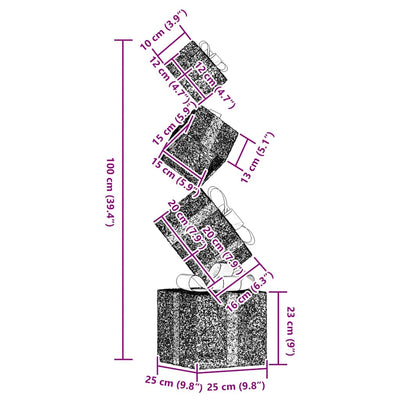Lämmin valkoinen joulukoristeita lahjarasia Owais 80 LEDs