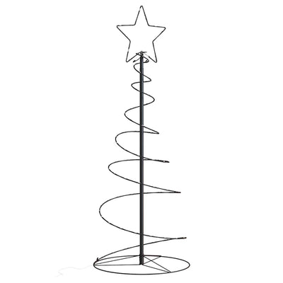 Lämmin valkoinen led joulukuusi Daminel 120cm (80 lediä)