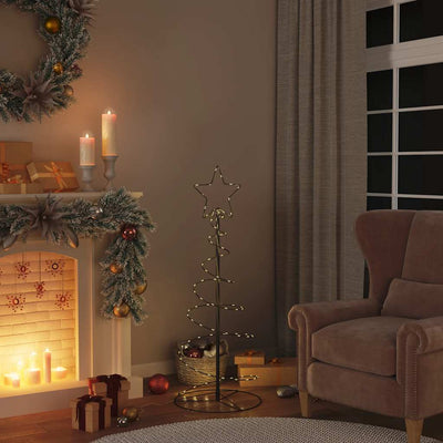 Lämmin valkoinen led joulukuusi Daminel 120cm (80 lediä)