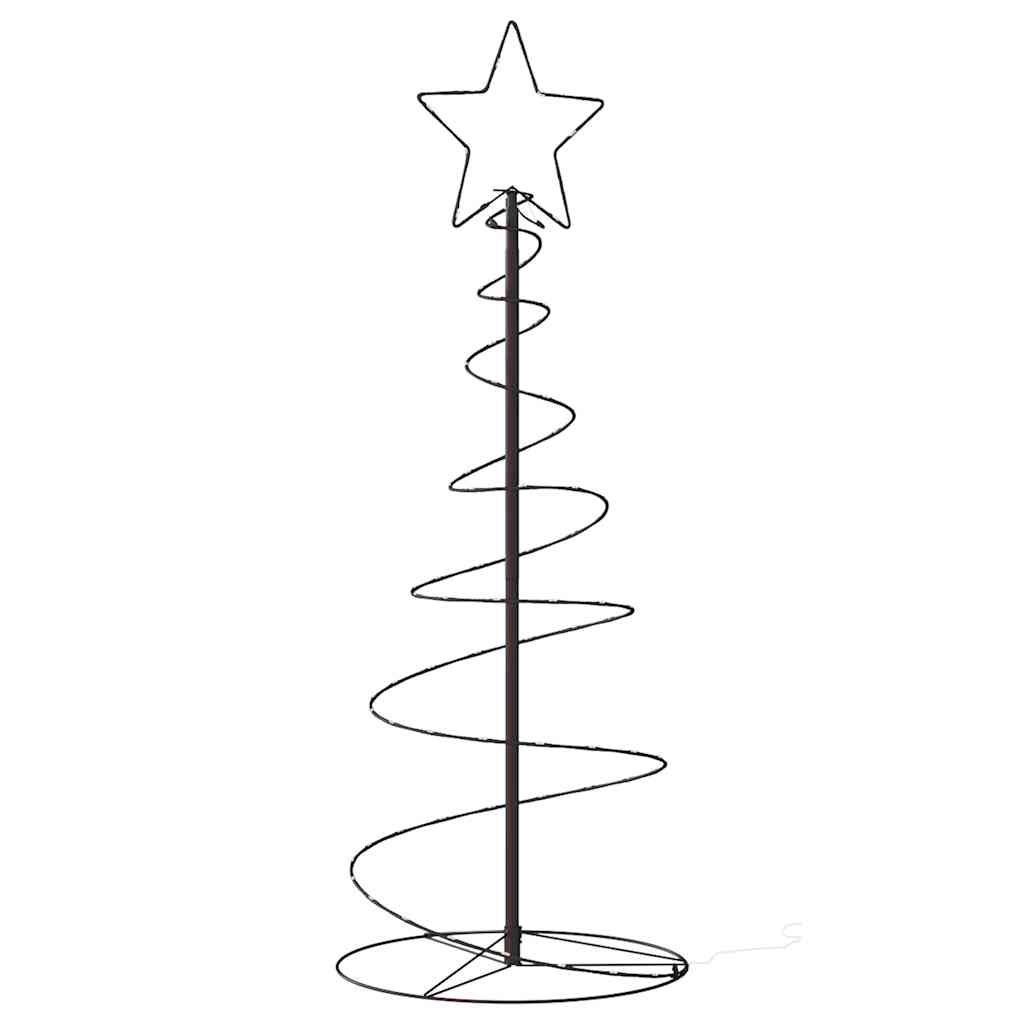 Lämmin valkoinen led joulukuusi Daminel 120cm (80 lediä)