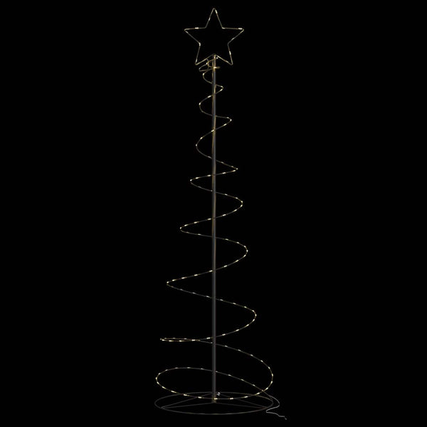 LED-joulukuusi 120 LEDiä lämmin valkoinen 180 cm