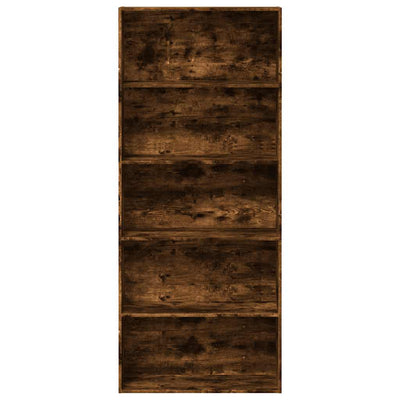 Kirjahylly savutammi 80x30x189 cm tekninen puu