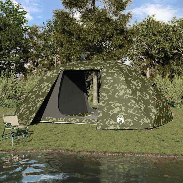Kalastusteltta 514 x 465 x 187 cm Polyesteri ja lasikuitu