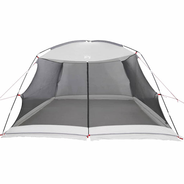 Hyttysteltta 380 x 380 x 225 cm Polyesteri ja lasikuitu Harmaa