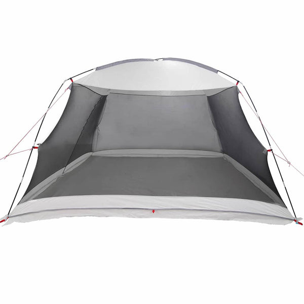 Hyttysteltta 380 x 380 x 225 cm Polyesteri ja lasikuitu Harmaa
