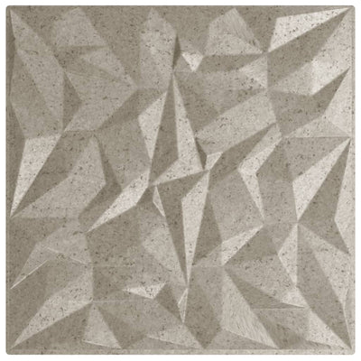 Betoni seinäpaneelit Clemens 50x50cm (24 kpl xps 6 m² ametisti)