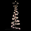 Lämmin valkoinen led joulukuusi koruilla Daminel 150cm (100 lediä)