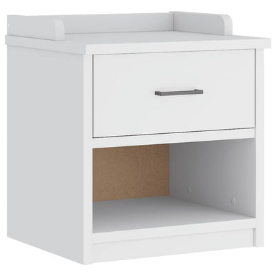 Valkoinen eteisen penkki sandnes Hammadi 45x40x50cm (mänty)