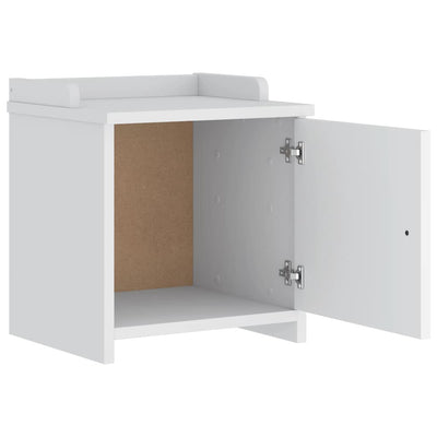 Valkoinen eteisen penkki sandnes Iosefina 45x40x50cm (mänty)