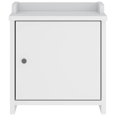 Valkoinen eteisen penkki sandnes Iosefina 45x40x50cm (mänty)