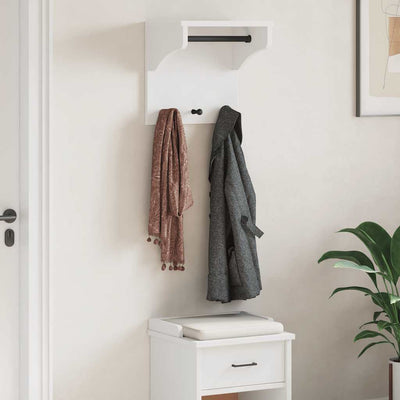 Valkoinen seinänaulakko sandnes Rommel 43x30x42cm (mänty)