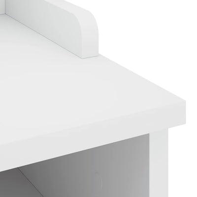 Valkoinen eteisen penkki sandnes Zadeh 87x40x50cm (mänty)