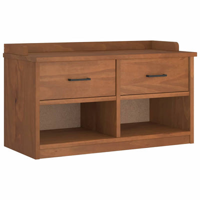 Eteisen penkki SANDNES 87x40x50 cm täysi mänty