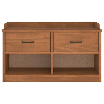 Eteisen penkki SANDNES 87x40x50 cm täysi mänty