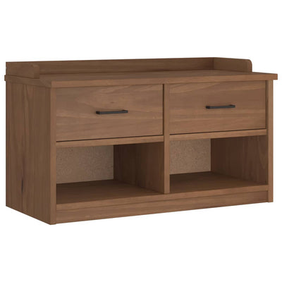 Eteisen penkki SANDNES 87x40x50 cm täysi mänty