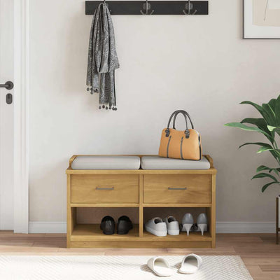 Eteisen penkki sandnes Sener 87x40x50cm (mänty)