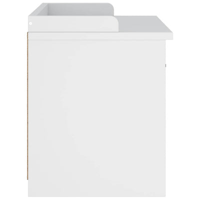 Valkoinen eteisen penkki sandnes Sener 87x40x50cm (mänty)