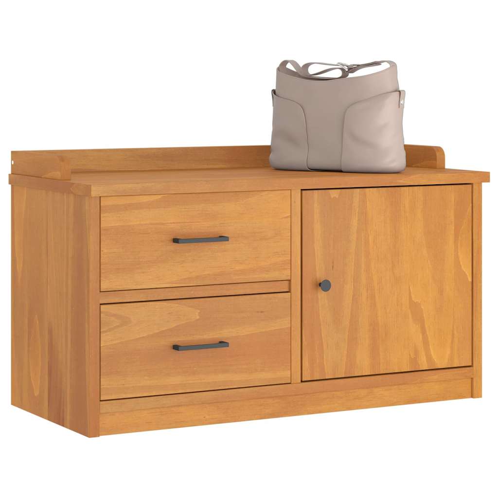 Sandnes Calid penkki eteiseen 87x40x50cm (mänty)