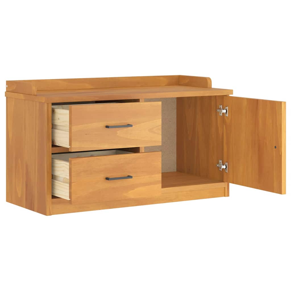 Sandnes Calid penkki eteiseen 87x40x50cm (mänty)