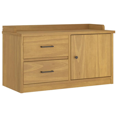 Eteisen penkki sandnes Calid 87x40x50cm (mänty)