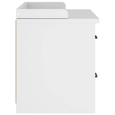 Valkoinen eteisen penkki sandnes Calid 87x40x50cm (mänty)