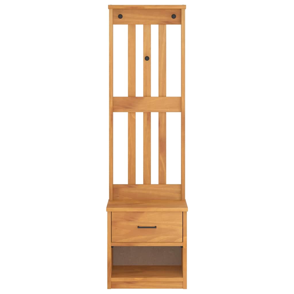 Israelo Hallin puu sandens 45x40x159,5cm (mänty)