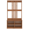 Hallin puu SANDENS 87x40x159,5 cm täysi mänty