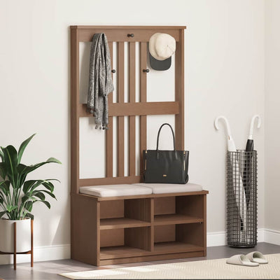 Hallin puu SANDENS 87x40x159,5 cm täysi mänty