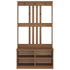 Hallin puu SANDENS 87x40x159,5 cm täysi mänty