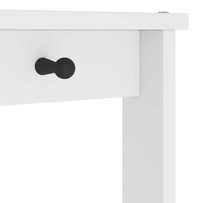 Hallin puu SANDENS valkoinen 87x40x159,5 cm täysi mänty