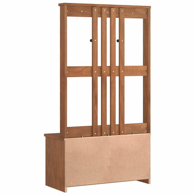 Hallin puu SANDENS 87x40x159,5 cm täysi mänty