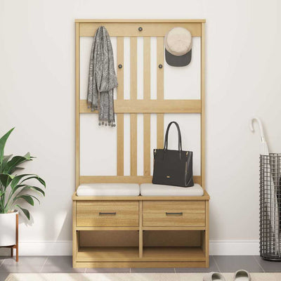 Hallin puu sandens Blagoioja 87x40x159,5cm (mänty)