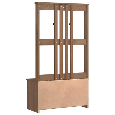 Hallin puu SANDENS 87x40x159,5 cm täysi mänty