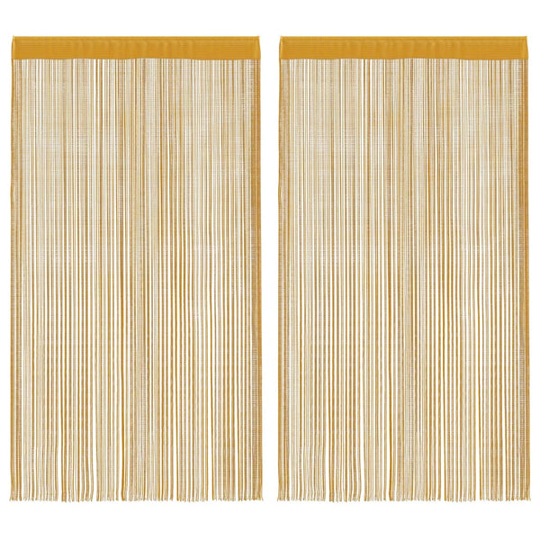 Naruverhot 2 kpl kulta 100x250 cm