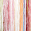 String-verhot 2 kpl monivärinen 100x250 cm