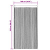 String-verhot 2 kpl monivärinen 100x250 cm