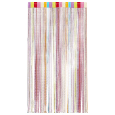String-verhot 2 kpl monivärinen 140x250 cm