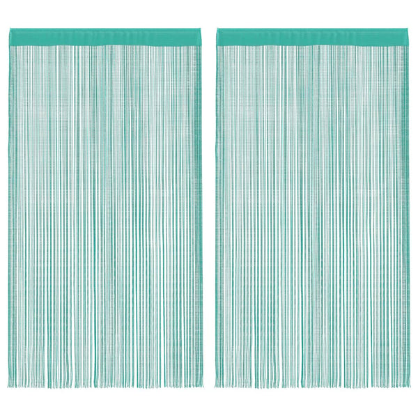 Naruverhot 2 kpl turkoosi 100x250 cm