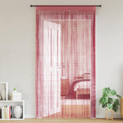 String-verhot 2 kpl pinkki 140x250 cm
