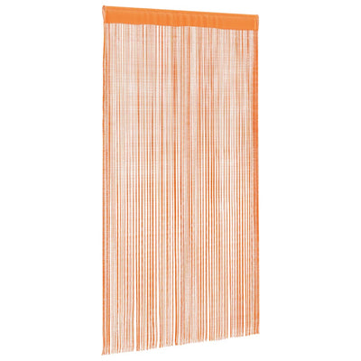String-verhot 2 kpl oranssi 140x250 cm