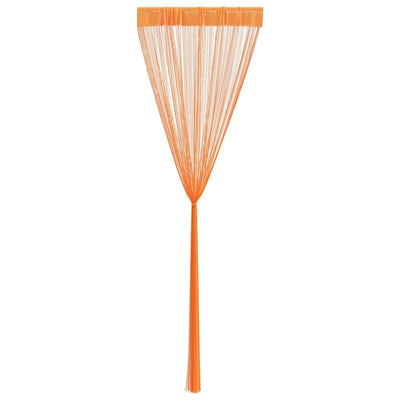 String-verhot 2 kpl oranssi 140x250 cm